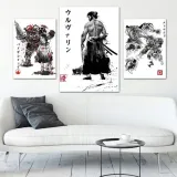 obraz-plotno-niesmiertelny-samuraj-sumi-e-40x60-szerokosc-produktu-40-cm