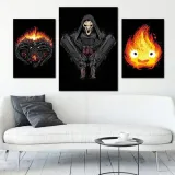 obraz-na-plotnie-robot-z-czaszka-40x60-szerokosc-produktu-40-cm