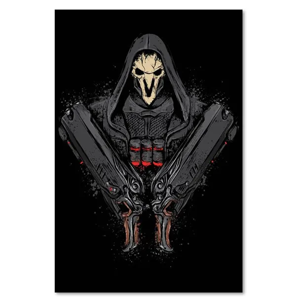 obraz-na-plotnie-robot-z-czaszka-40x60-kod-producenta-obraz-na-plotnie-canvas