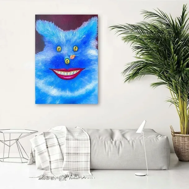obraz-na-plotnie-abstrakcyjny-kot-40x60-marka-feeby