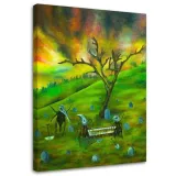 obraz-na-plotnie-pogrzeb-abstrakcja-40x60