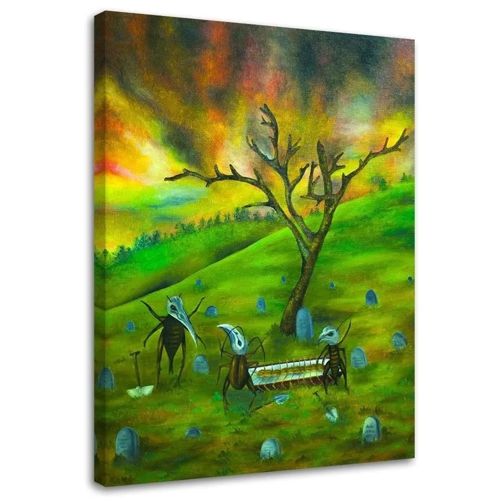 obraz-na-plotnie-pogrzeb-abstrakcja-40x60