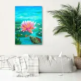 obraz-na-plotnie-staw-abstrakcja-40x60-stan-nowy
