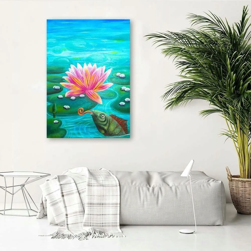 obraz-na-plotnie-staw-abstrakcja-40x60