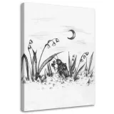obraz-na-plotnie-owady-abstrakcja-40x60