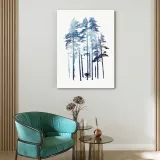 obraz-na-plotnie-wilk-zima-60x90-stan-nowy
