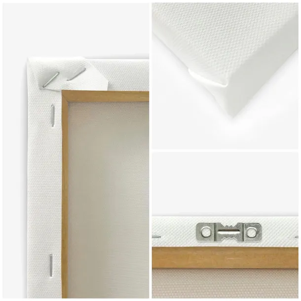 obraz-na-plotnie-trojkatny-las-i-lis-70x100-marka-bez-marki