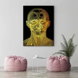 obraz-na-plotnie-anatomia-twarzy-40x60-stan-nowy