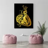 obraz-na-plotnie-anatomia-serca-w-zlocie-40x60-stan-nowy