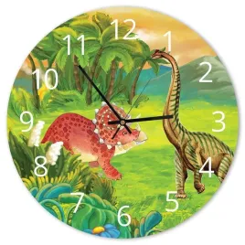 zegar-scienny-okragly-foto-obraz-60cm-era-dinozaur