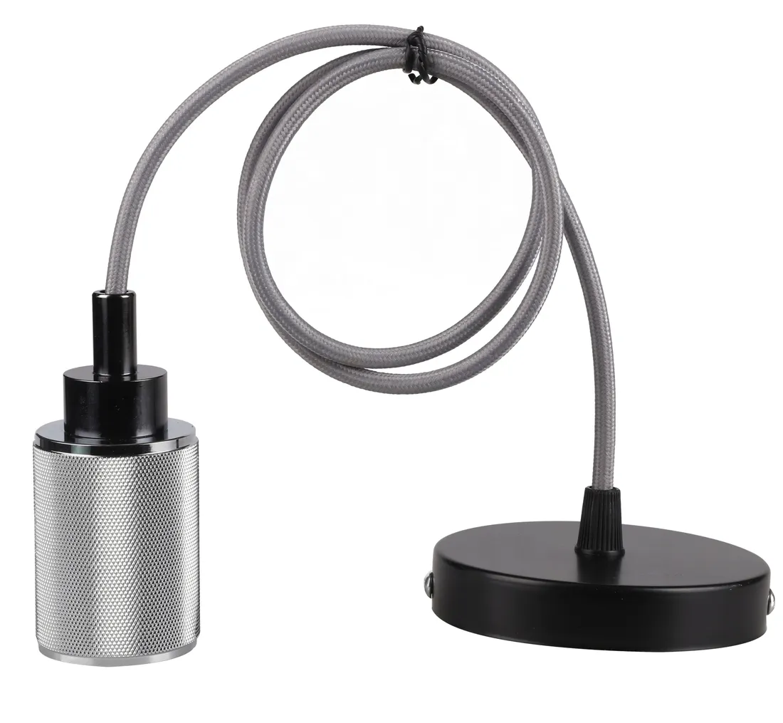 zawiesie-metalowe-sznur-lina-zwis-e27-czarny-chrom-stan-nowy