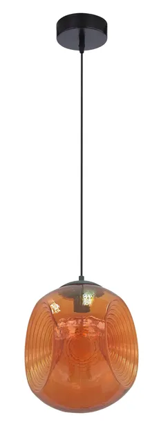 stylowa-lampa-wiszaca-sufitowa-1x60w-e27-pomarancz-pomieszczenie-jadalnia