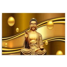 polski-obraz-na-plotnie-zloty-budda-40x30