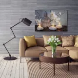polski-obraz-na-plotnie-budda-swiece-50x40-format-poziomy