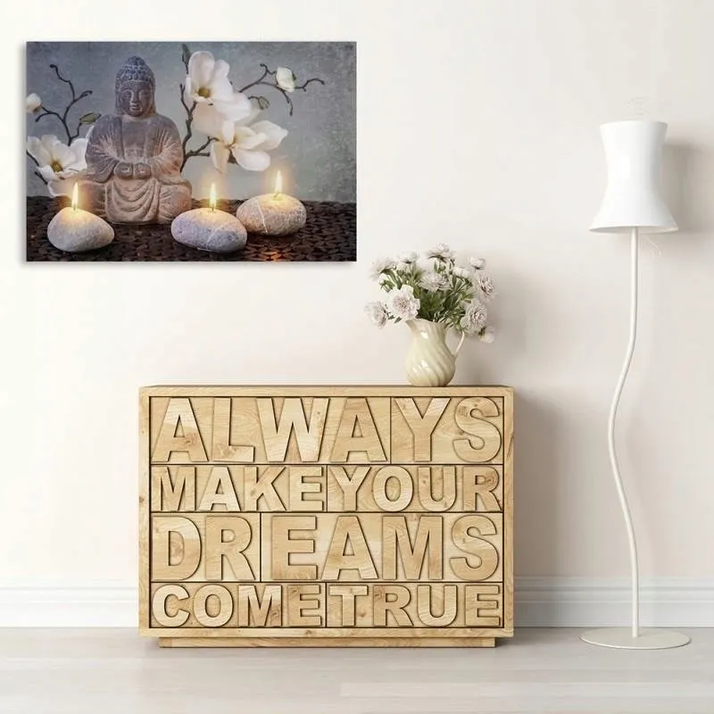 polski-obraz-na-plotnie-budda-swiece-50x40