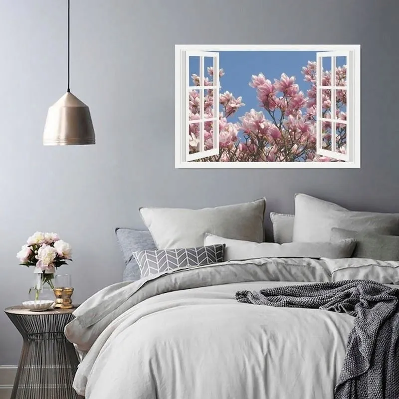 obraz-plotno-canvas-kwitnaca-magnolia-40x30