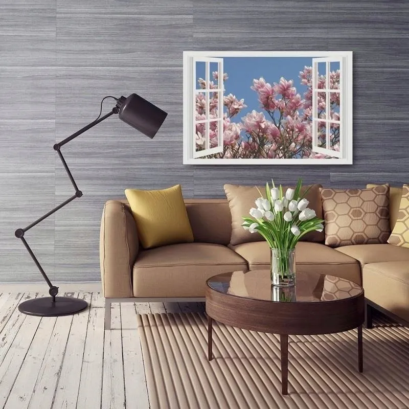 obraz-plotno-canvas-kwitnaca-magnolia-40x30