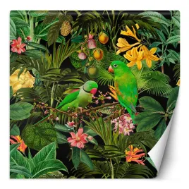 fototapeta-zielone-liscie-ptaki-natura-andrea-haase-300x300