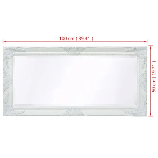 lustro-scienne-w-stylu-barokowym-100x50-cm-biale-przeznaczenie-do-pokoju-stan-nowy