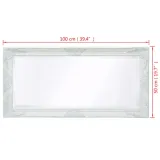 lustro-scienne-w-stylu-barokowym-100x50-cm-biale-przeznaczenie-do-pokoju-stan-nowy