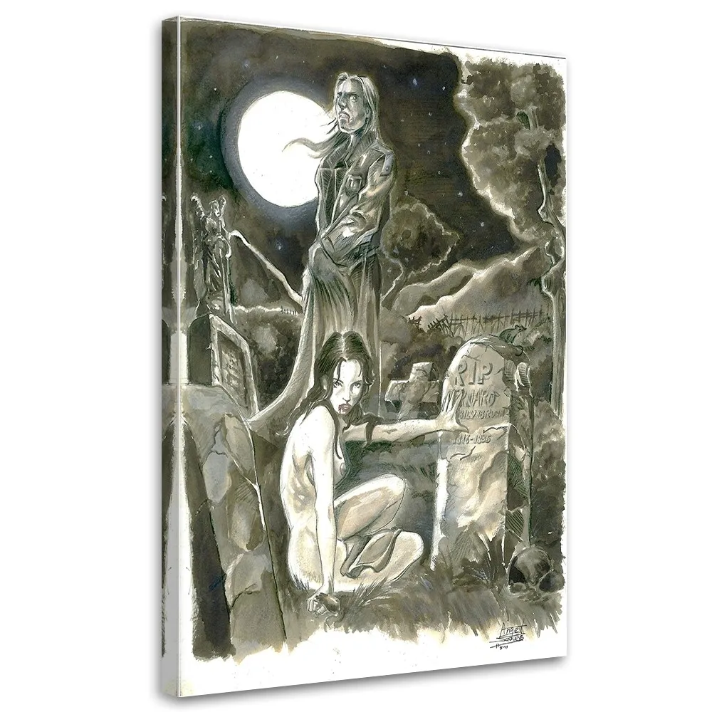 obraz-na-plotnie-cmentarz-noca-saqman-40x60