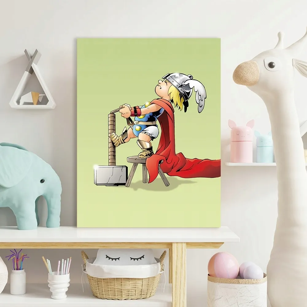obraz-na-plotnie-maly-thor-saqman-40x60