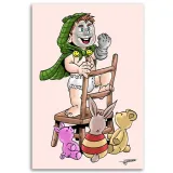 obraz-na-plotnie-maly-dokrot-doom-saqman-40x60-sposob-wykonania-druk-cyfrowy