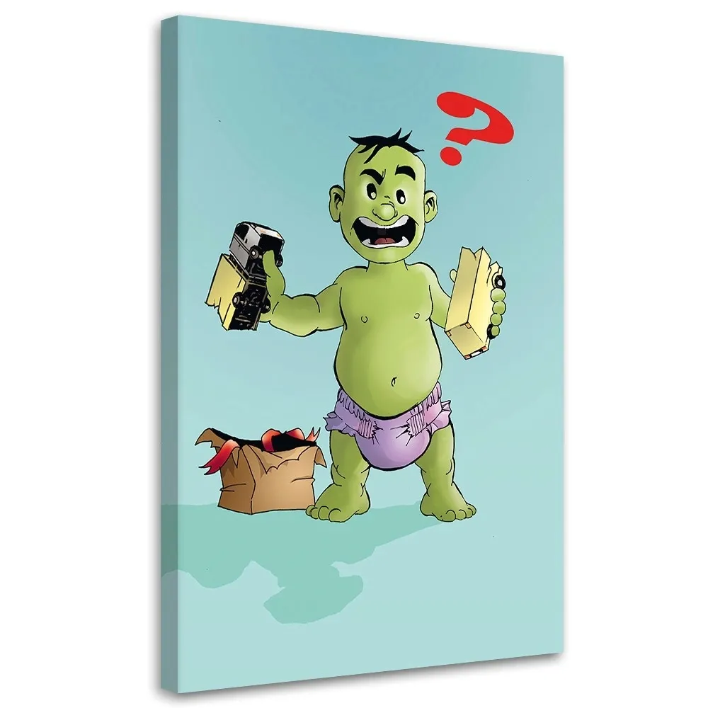 obraz-na-plotnie-maly-hulk-saqman-40x60