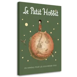 obraz-na-plotnie-maly-hobbit-saqman-40x60