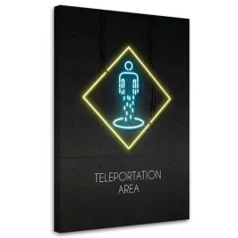 obraz-na-plotnie-strefa-teleportacji-rubiant-40x60