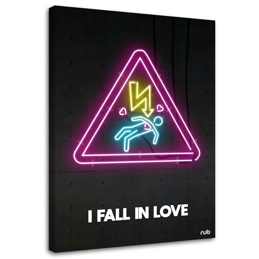obraz-na-plotnie-milosc-neon-rubiant-40x60