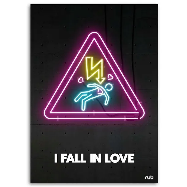 obraz-na-plotnie-milosc-neon-rubiant-40x60-sposob-wykonania-druk-cyfrowy
