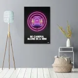 obraz-na-plotnie-samochod-neon-rubiant-60x90-stan-nowy
