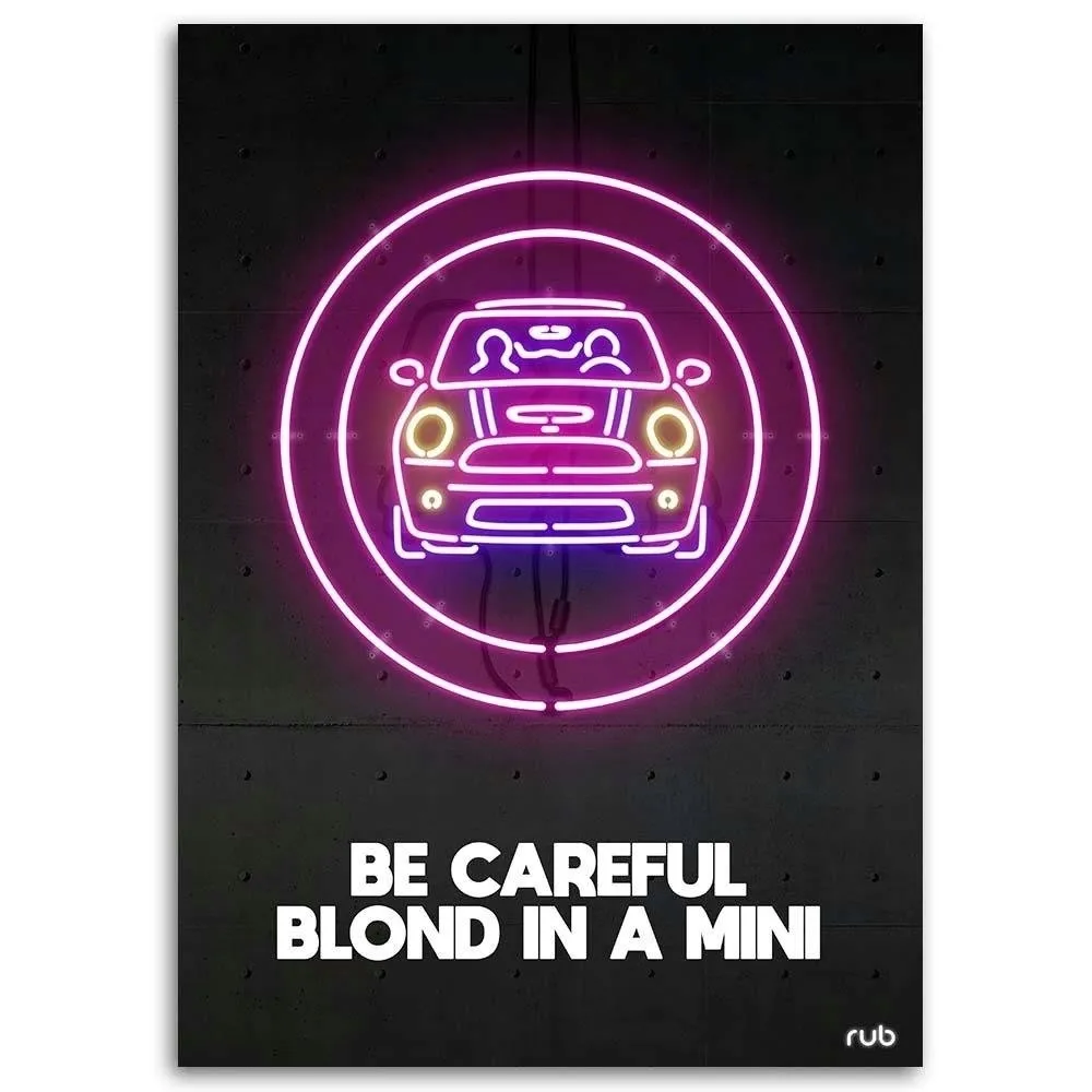 obraz-na-plotnie-samochod-neon-rubiant-40x60