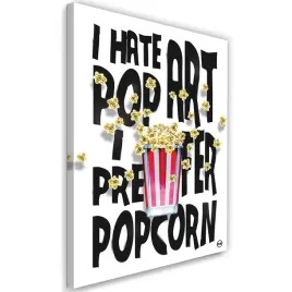 obraz-na-plotnie-napis-i-rozsypany-popcorn-40x60