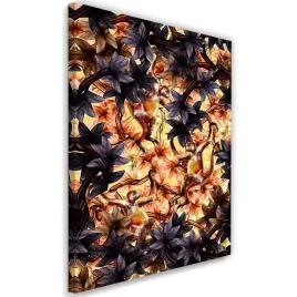 obraz-na-plotnie-malpy-na-drzewach-rubiant-40x60