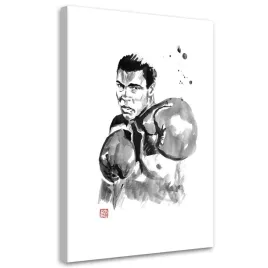 obraz-na-plotnie-muhammad-ali-pechane-40x60