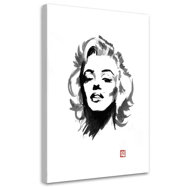 obraz-na-plotnie-marilyn-monroe-pechane-40x60