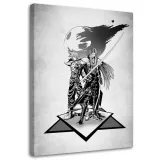 obraz-na-plotnie-postacie-blackandwhite-60x90
