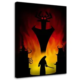obraz-na-plotnie-samuraj-i-ogien-ddjvigo-80x120