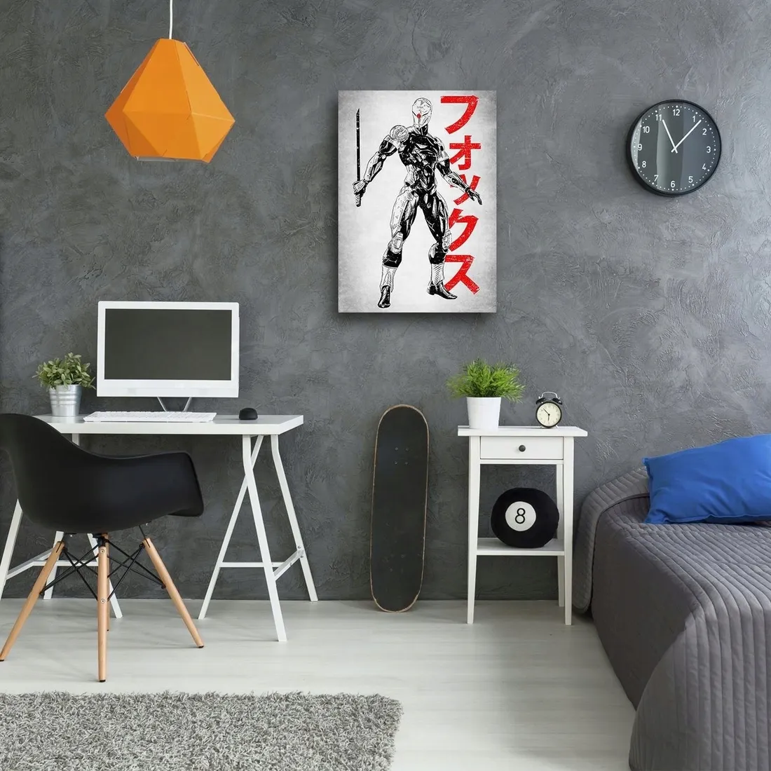 obraz-na-plotnie-robot-z-mieczem-ddjvigo-40x60