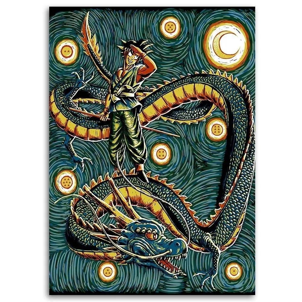obraz-na-plotnie-kobieta-na-smoku-ddjvigo-40x60