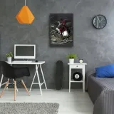 obraz-na-plotnie-deadpool-na-koniu-ddjvigo-40x60-stan-nowy