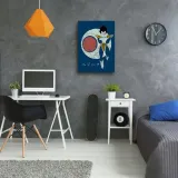 obraz-na-plotnie-japonska-postac-z-bajki-40x60-stan-nowy