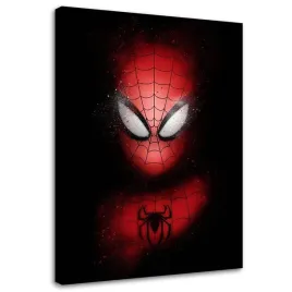 obraz-na-plotnie-glowa-spider-man-a-ddjvigo-40x60