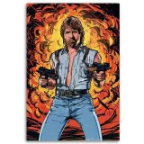 obraz-na-plotnie-chuck-norris-80x120-sposob-wykonania-druk-cyfrowy