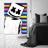 obraz-na-plotnie-marshmello-70x100-stan-nowy