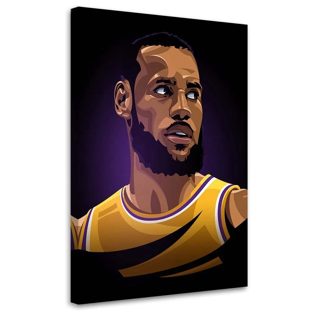 obraz-na-plotnie-lebron-james-70x100