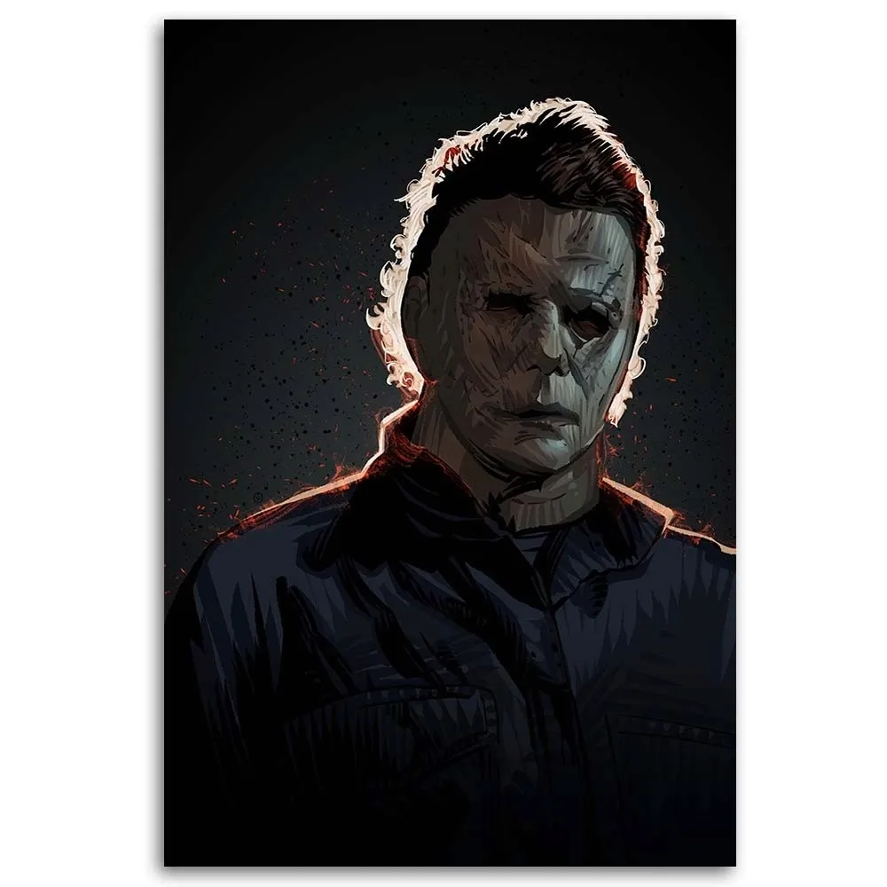 obraz-na-plotnie-michael-myers-70x100