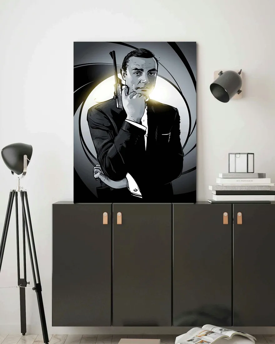 obraz-na-plotnie-james-bond-80x120